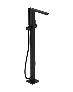 hansgrohe Tecturis E mitigeur de bain 73445670 sur pied, noir mat