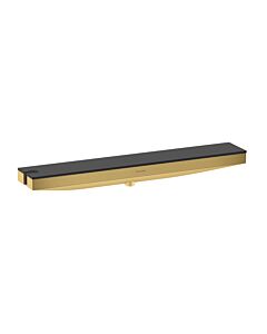 hansgrohe Rainfinity raccordement mural 26843990 avec support de douche, gauche, optique or poli