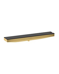 hansgrohe Rainfinity wall connection 26858990 with shower holder, right, polished gold optic