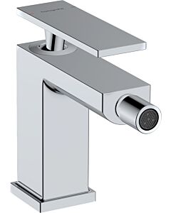 hansgrohe Tecturis E Bidet-Armatur 73200000 Ausladung 149mm, mit Zugstangen-Ablaufgarnitur, chrom