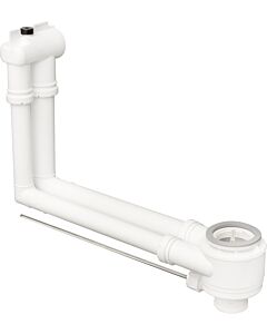 set de vidage et trop-plein hansgrohe 50005000 avec actionnement excentrique, pour lavabos