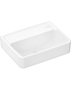hansgrohe Xanuia Q hand wash basin 60231450 450x340mm, without tap hole and overflow, white