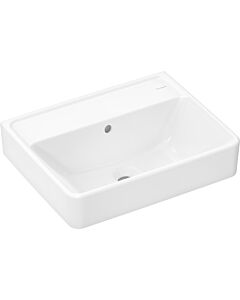 hansgrohe Xanuia Q Handwaschbecken 60232450 500x390mm, ohne Hahnloch mit Überlauf, weiß