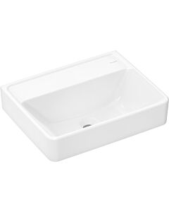 hansgrohe Xanuia Q lave-mains 60234450 500x390 mm, sans trou pour robinetterie ni trop-plein, blanc