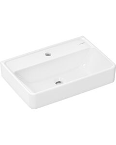 hansgrohe Xanuia Q washbasin 60211450 550x370mm, with tap hole, without overflow, white