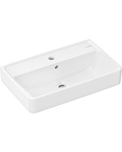 hansgrohe Xanuia Q washbasin 61124450 600x370mm, with tap hole/overflow, SmartClean, white
