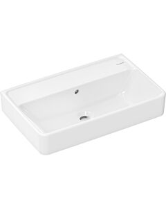 hansgrohe Xanuia Q Waschtisch 61125450 600x370mm, ohne Hahnloch, mit Überlauf, SmartClean, weiß