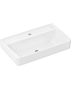 hansgrohe Xanuia Q washbasin 60219450 650x390mm, with tap hole, without overflow, white