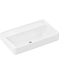 hansgrohe Xanuia Q lavabo 60220450 650x390mm, sans trou pour robinetterie/trop-plein, blanc