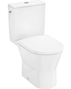 hansgrohe EluPura Original S Stand WC Set 60267450 640 mit horizontalem Abgang mit WC Sitz, Aufsatz-Spülkasten, AquaChannel Flush, weiß