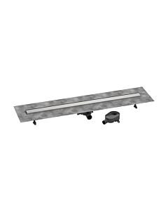 hansgrohe RainDrain Go1200 Komplettset DR 1200 56276800 rücks.beflies.Stand./flache Instal.BST