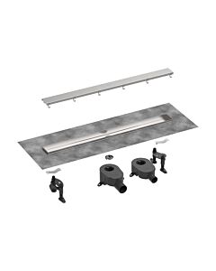 hansgrohe RainDrain Go 700 Komplettset DR 700 56272800 rücks.beflies.Stand./flache Instal.BST