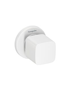 hansgrohe Metris Robinet d&#39;arrêt 31677700 encastré, kit de finition, blanc mat