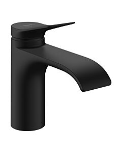 hansgrohe Vivenis 80 CoolStart Waschtischmischer 75014670 Zugstangen-Ablaufgarnitur, matt schwarz