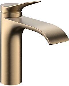 Mitigeur lavabo Hansgrohe Vivenis 75023140 CoolStart, avec bonde clic-clac, bronze brossé