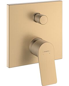Kit d&#39;installation Hansgrohe Vivenis 75416140 pour mitigeur de baignoire encastré, avec sécurité intégrée, bronze brossé