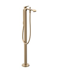 hansgrohe Vivenis installation set 75445140 bath mixer, floor-standing, brushed bronze