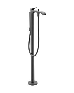 hansgrohe Vivenis Fertigmontageset 75445340 Wannenarmatur, bodenstehend, brushed black chrome
