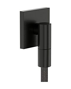 hansgrohe AXOR Wandanschluss 36738340 eckig G1/2" Brushed Black Chrome