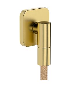 hansgrohe AXOR Wandanschluss 36739250 softsquare G1/2" Brushed Gold Optic