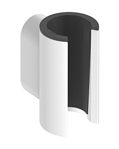 hansgrohe Porter Fine shower head holder 28885700 fixed holding position, made of metal, matt white