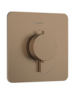 hansgrohe Ecostat Comfort Q Thermostat 33712140 concealed, for 1 Verbraucher , 25.9 l/min, brushed bronze