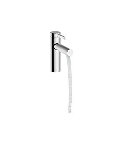 hansgrohe Zesis S 100 Waschtischarmatur 74720000  CoolStart, EcoSmart+, mit Zugstangen-Ablaufgarnitur, chrom