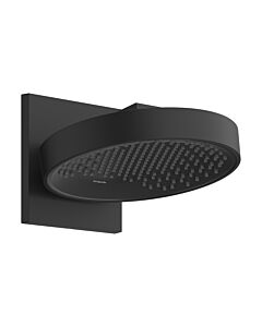 Douche de tête Hansgrohe Rainfinity 250, référence 26226670, profondeur 273 mm, 1 jet, raccord mural, noir mat