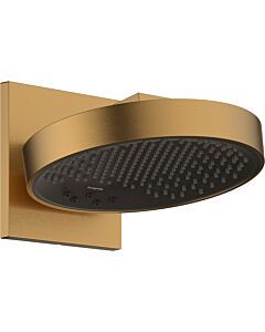 hansgrohe Rainfinity 250 overhead shower 26232140, projection 273mm, 3jet, with wall connection, brushed bronze