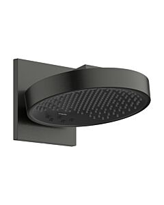 hansgrohe Rainfinity 250 EcoSmart Kopfbrause 26233340 Ausladung 273mm, 3jet, mit Wandanschluss, 9 l/min, brushed black chrome