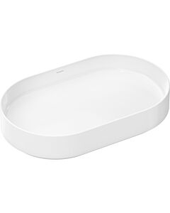 hansgrohe Xuniva Evo U countertop washbasin 60325450 650x400mm, oval, without tap hole/overflow, white