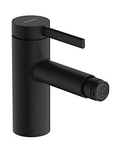 hansgrohe Zesis S Bidetarmatur 74200670 Ausladung 122mm, Ablaufventil Synthetik, schwarz matt