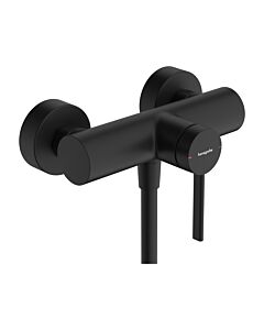 hansgrohe Zesis S Einhebel-Duscharmatur 74621670 Aufputz, schwarz matt