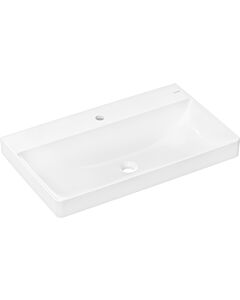 hansgrohe Xelu Q Waschtisch 60318450 800x480mm, mit Hahnloch, ohne Überlauf, weiß