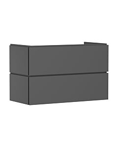 hansgrohe Xilesa E Waschtischunterschrank 54262760 980x470mm, 2 Schubkästen, schiefergrau matt