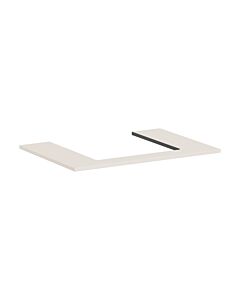 hansgrohe Xilesa E Konsole 54269780 Ausschnitt mittig, 780 x 550 mm, sandbeige matt