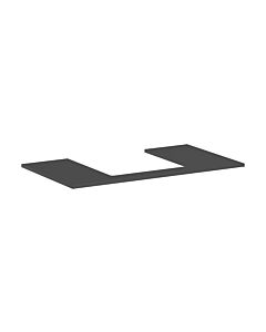 hansgrohe Xilesa E console 54270760 cutout center, 980 x 550 mm, slate gray matt