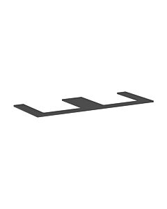hansgrohe Xilesa E console 54274760 1375x550mm, 2 cutouts, slate grey matt