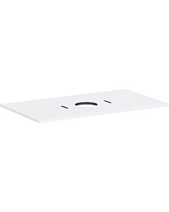 hansgrohe Xilesa E console 54276700, center cutout, without tap hole, 980 x 550 mm, matt white