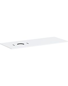 hansgrohe Xilesa E console 54278700 1375x550mm, without tap hole, cutout left, matt white