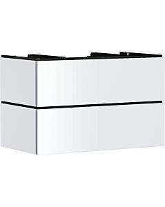 hansgrohe Xilesa E Waschtischunterschrank 54302700 2 Schubkästen mit PushOpen, 980 x 550 mm, mattweiß