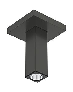 hansgrohe Deckenanschluss E 24338340 100 mm, Brushed Black Chrome