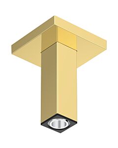 Raccord de plafond hansgrohe E 24338990 100 mm, optique or poli