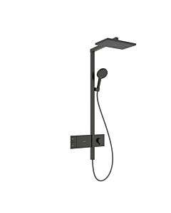 Système de douche hansgrohe Raindance Alive Q 24580340 type de jet 2000 avec ShowerSelect Comfort , 12 l/min, chrome noir brossé