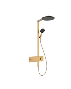 hansgrohe Raindance Alive S Duschsystem 24582140 1 Strahlart mit ShowerSelect Comfort, brushed bronze