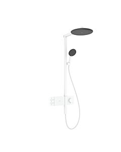 hansgrohe Raindance Alive S Duschsystem 24595700 2 Strahlarten mit ShowerSelect Comfort, weiß matt