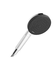 hansgrohe Raindance Alive Select S 24511000 wassersparend, 125 mm Duschkopf, 3 Strahlarten, chrom