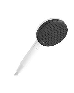 hansgrohe Raindance Alive Select S 24512700 pommeau de douche à économie d&#39;eau+, 125 mm, 3 modes de jet, blanc mat