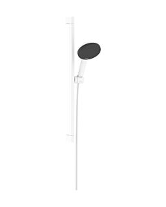 hansgrohe Raindance Alive Select S Duschset 24600700 Brausestange Unica E, 3jet,  weiß matt