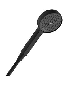 Pommeau de douche hansgrohe Activera Select S 28033670 2 types de jets économie d&#39;eau, Ø95 mm, 7,2 l/min, noir mat
